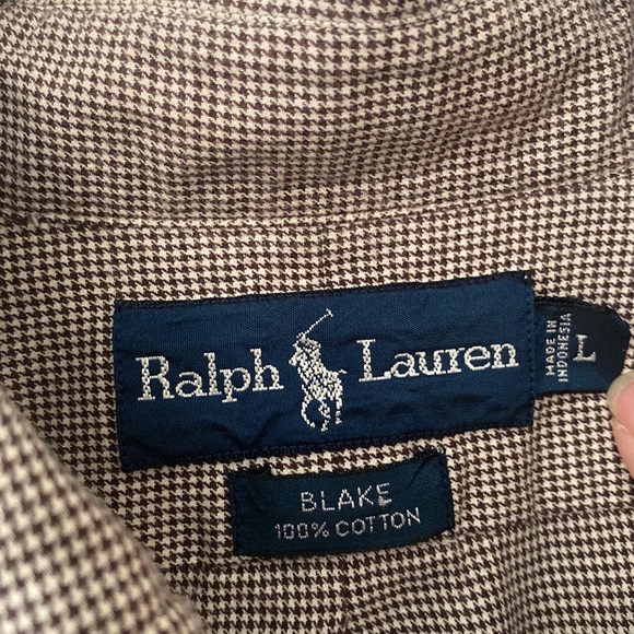 Mens size Lg Ralph Lauren “Blake” button up. 100% cotton - Picture 3 of 4